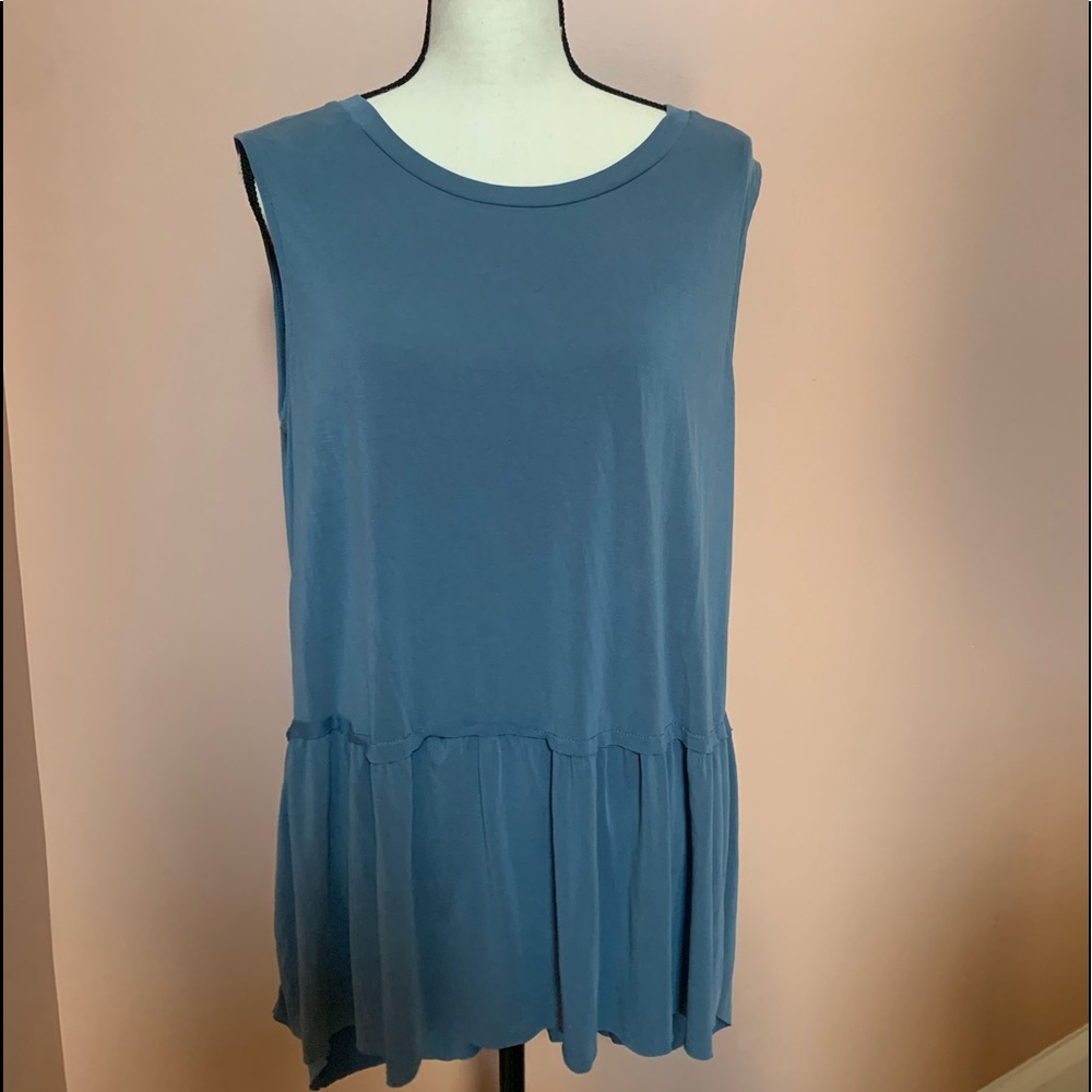 Mote | XXL Denim Blue Tank